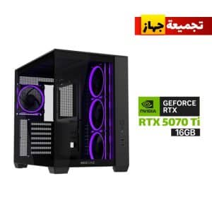 Gaming PC Ryzen 7 9700X - RTX 5070 Ti 16GB - 32GB DDR5 6000 - 2TB NVMe - X870 WiFi - Windows 11 Pro