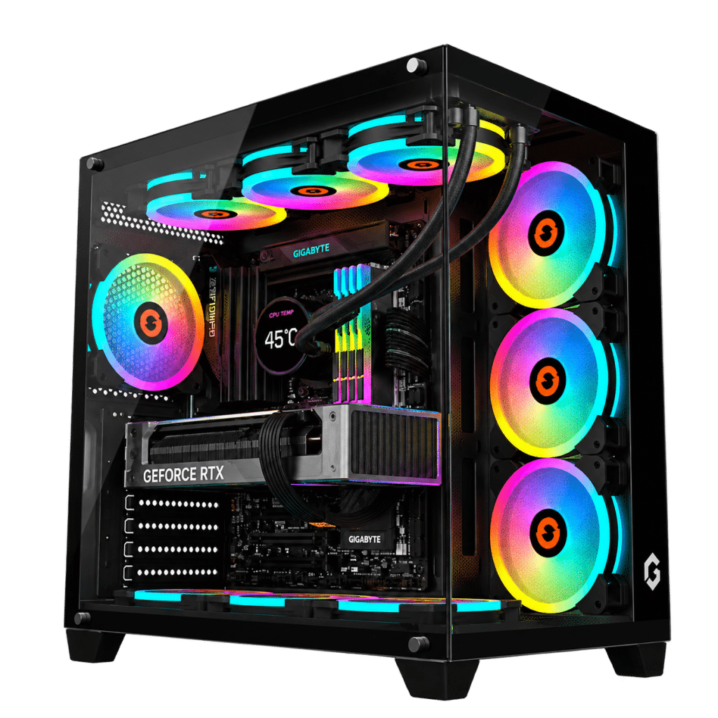 RTX 5070 Ti Gaming PC – i7-14700K – GameOn Emperor Arctic Black