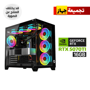 Gaming PC i7-14700K - GigaByte Z790 D Ultra DDR5 MB - 32GB DDR5 5600 RAM - 1TB NVMe SSD - RTX 5070 Ti 16GB - 850W GOLD PSU - L360 Liquid Cooler - Case with 7 ARGB Fans - Windows 11 Pro