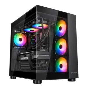 RTX 5060 Ti 16GB Gaming PC – Ryzen 7 7800X3D – Cougar FV150 Black