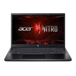 Acer Nitro V 15 Gaming Laptop Core i9-13900H 16GB RAM 512GB SSD GeForce RTX 5060 8GB 15.6" FHD IPS 165Hz, Backlit keyboard, Windows 11 Pro (License) - Obsidian Black - AX Store Kuwait