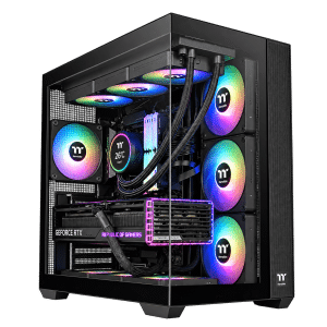 RTX 5070 Ti Gaming PC – Ryzen 7 7800X3D – View 380TG Black