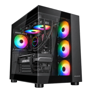 RTX 5060 Ti 16GB Gaming PC – Ryzen 7 7800X3D – Cougar FV150 Black