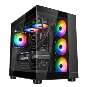 RTX 5060 Ti 16GB Gaming PC – Ryzen 7 7800X3D – Cougar FV150 Black