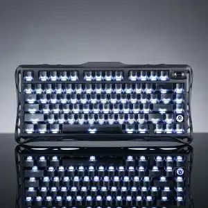 GravaStar Mercury K1 Stealth Black Stellar Bloom Linear Switches