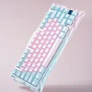GravaStar Mercury K1 Lite Lumen Rose Tri-Mode Wireless Keyboard