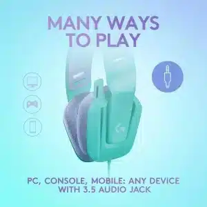 Logitech G335 Wired Gaming Headset for PC PlayStation Xbox Switch Mobile at AX Store