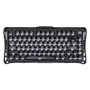 GravaStar Mercury K1 75% Stealth Black RGB Wireless Mechanical Gaming Keyboard at AX Store