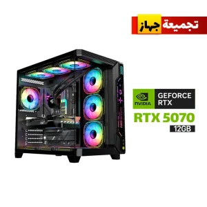 Gaming PC i5-14400F Processor, MSI BOMBER B760 WIFI D5 Motherboard, 32GB RAM DDR5, 1TB SSD NVME, RTX 5070 12GB VGA 850 WATT PSU, AZZA L240 Liquid Cooler ,GameOn Pulse Series Mid Tower Case, Windows 11 Pro (License)