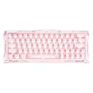 GravaStar Mercury V60 60% Hall Effect Magnetic Gaming Keyboard - Crystal Rose - 8000Hz - RGB