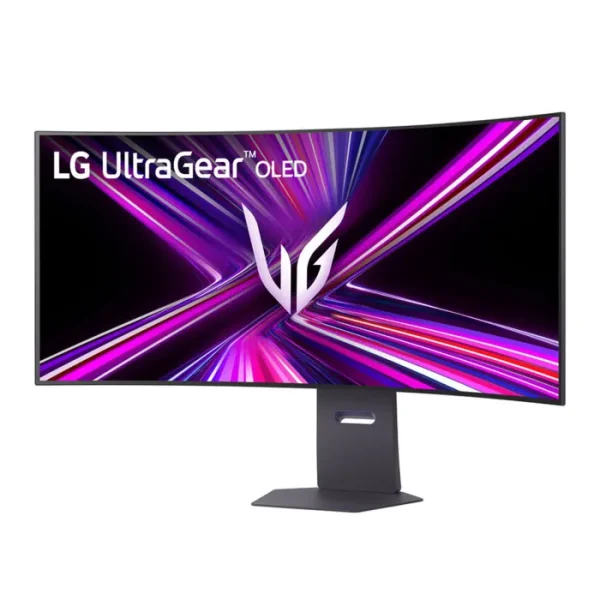LG 45GX950A-B UltraGear OLED 45″ Curved Gaming Monitor – 5K2K WUHD – Dual Mode 165Hz/330Hz – 0.03ms – DisplayPort 2.1 – USB-C - AX Store Kuwait