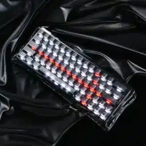 GravaStar Mercury V60 Onyx Crystal Compact 60% Gaming Keyboard