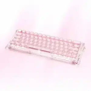 GravaStar Mercury V60 Crystal Rose RGB Gaming Keyboard
