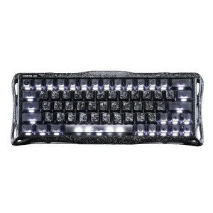 GravaStar Mercury V60 Pro 60% Hall Effect Magnetic Gaming Keyboard Special Edition - Cyber Frost Black - 8000Hz RGB