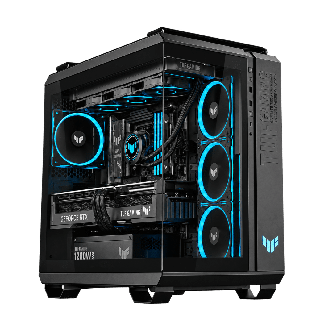 RTX 5090 Gaming PC – Ryzen 9 9950X3D – TUF GT502 Horizon Black
