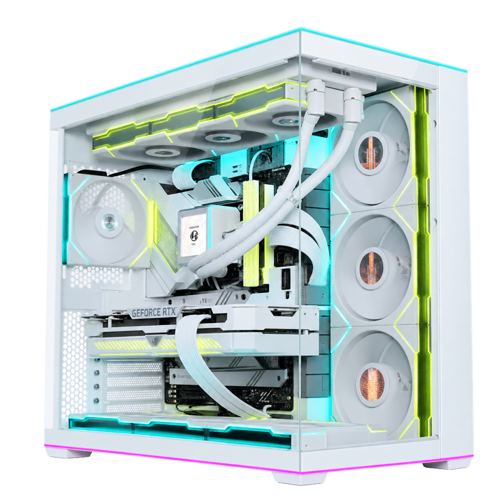 RTX 5090 Gaming PC – Ryzen 9 9950X3D – Lian Li O11 EVO RGB White