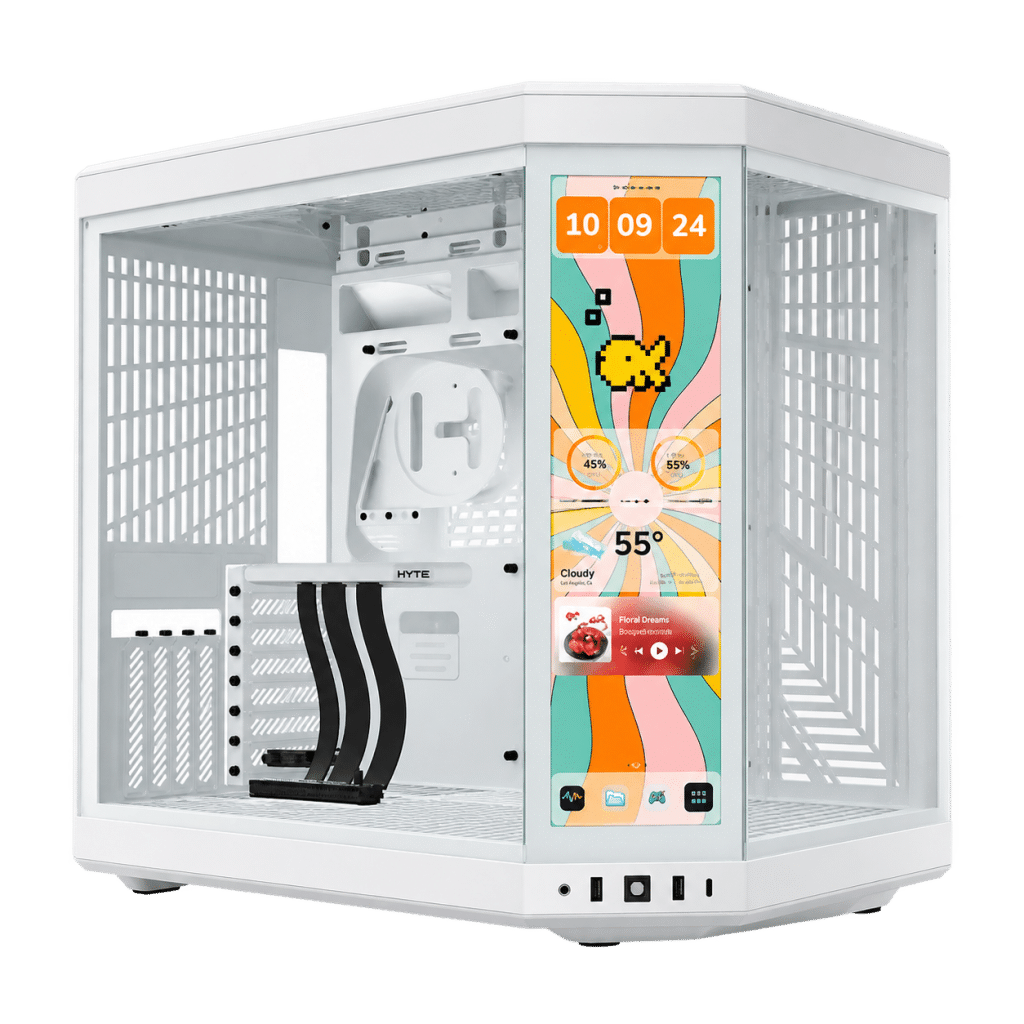 RTX 5090 Gaming PC – Ryzen 9 9950X3D – HYTE Y70 Touch White