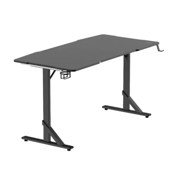 Gamertek Alpha RGB Gaming Desk Pro – Black 140x70cm - AX Store Kuwait