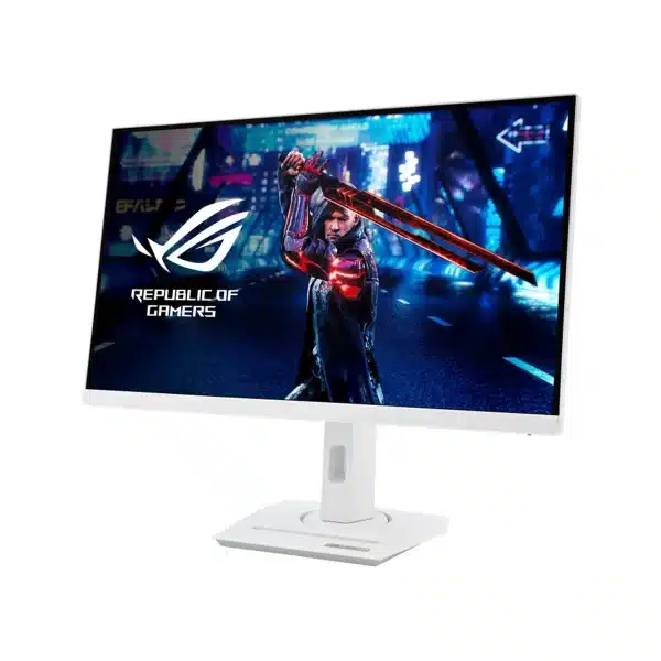 ASUS ROG Strix XG27ACS-W 27" WQHD Fast IPS Gaming Monitor - 180Hz - 1ms - USB-C - G-Sync Compatible - White - AX Store Kuwait