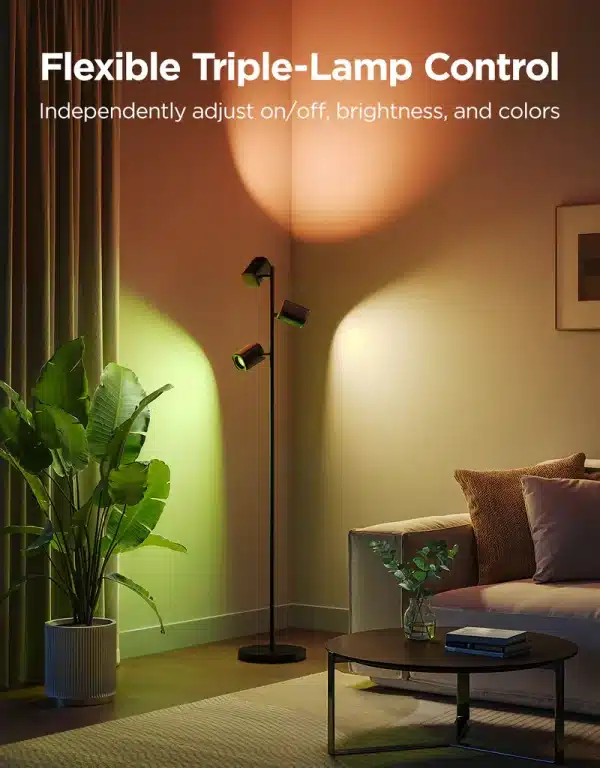 Govee Tree Floor Lamp H60B2 – RGB Multi-Head Smart Floor Lamp - AX Store Kuwait