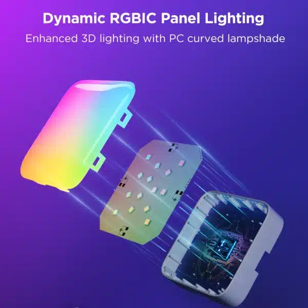 Govee Smart Mini Panel Lights H8069 – 10 Pack RGB Wall Panels - AX Store Kuwait