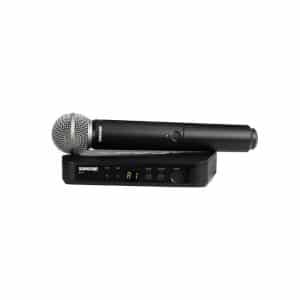 Shure BLX24UK/SM58X-K14 BLX Receiver with SM58 Handheld Wireless System - AX Store Kuwait