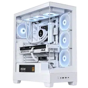 RTX 5070 Ti Gaming PC – Ryzen 9 9950X3D – ASUS A31 Plus White