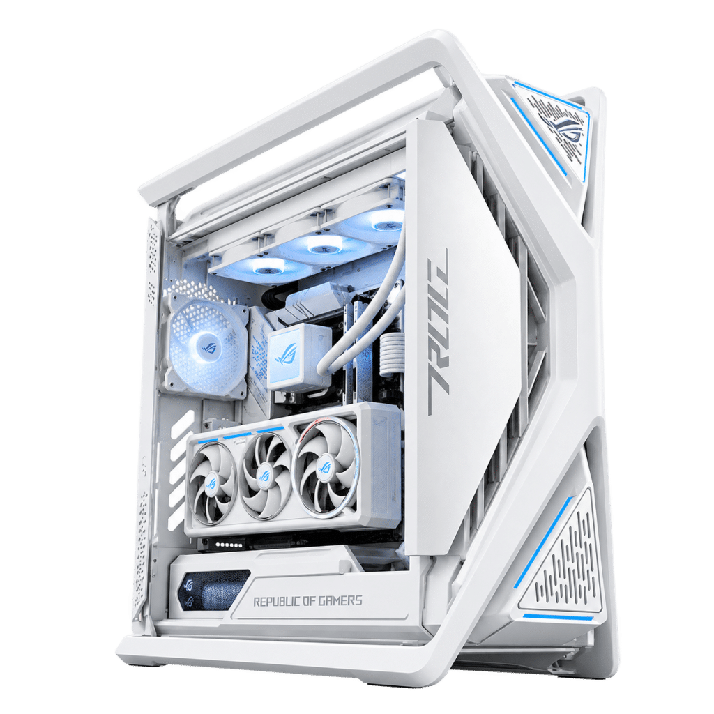 RTX 5090 Gaming PC – Ryzen 9 9950X3D – ROG Hyperion GR701 White