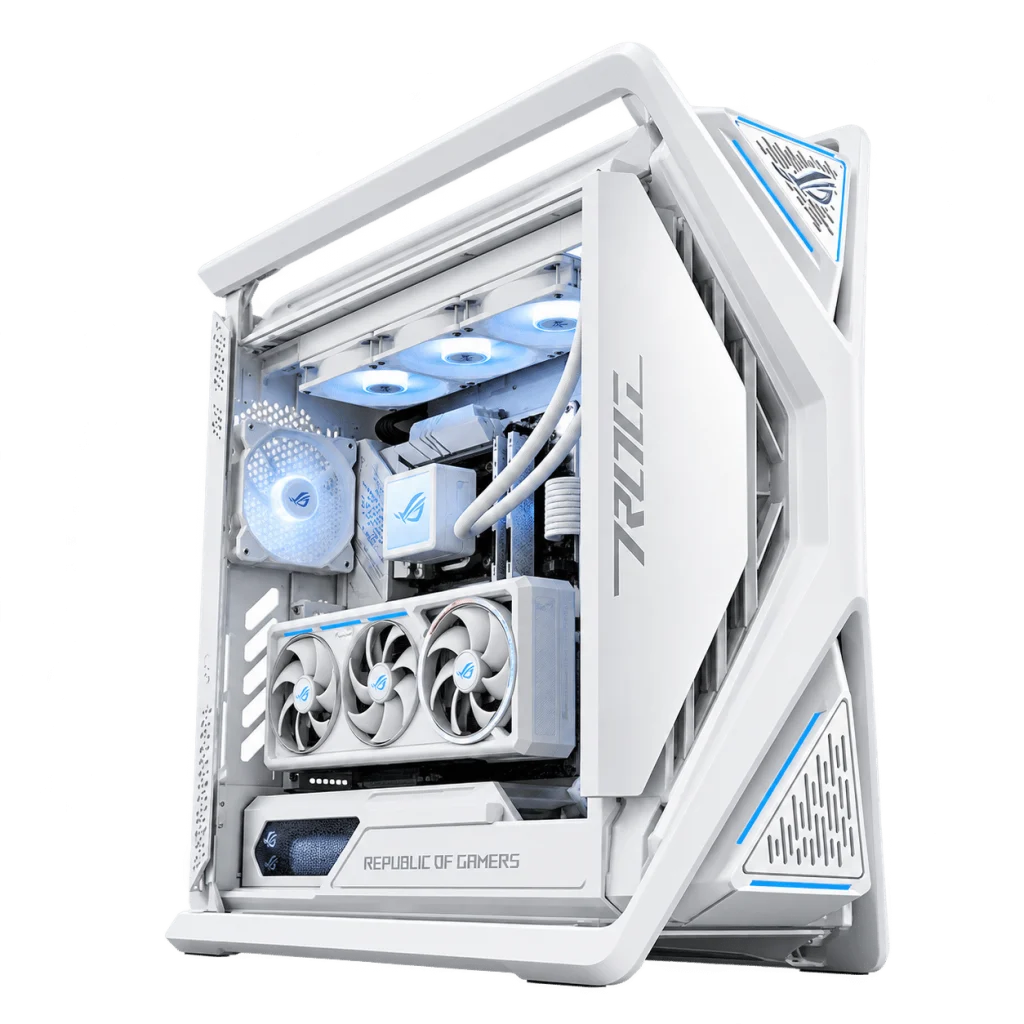 RTX 5090 Gaming PC – Ryzen 9 9950X3D – ROG Hyperion GR701 White