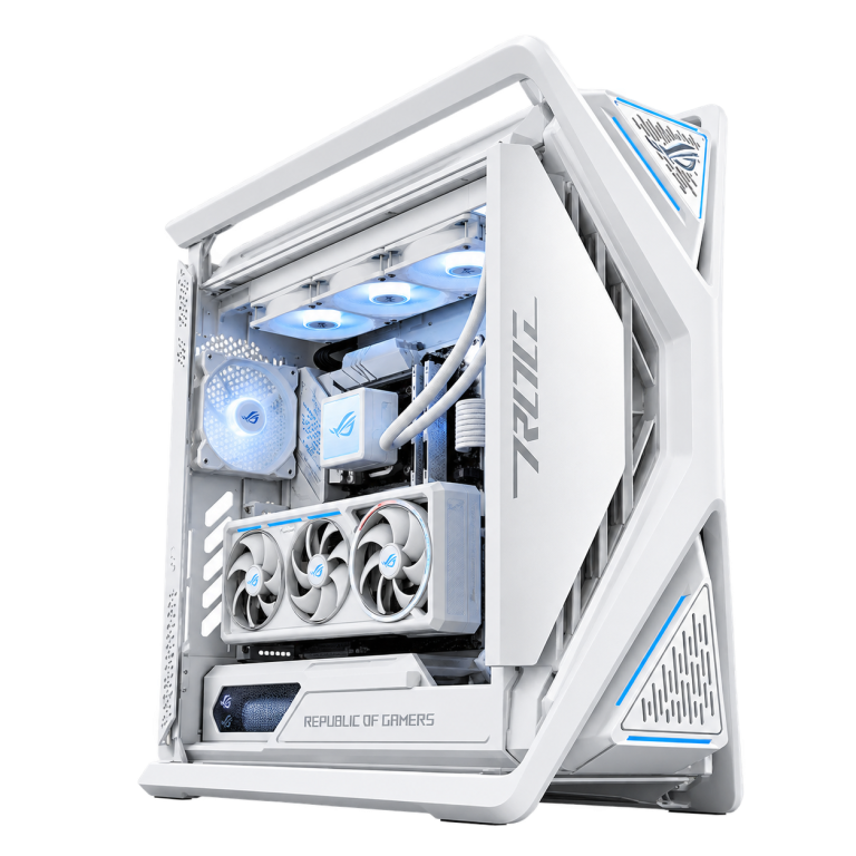 RTX 5090 Gaming PC – Ryzen 9 9950X3D – ROG Hyperion GR701 White