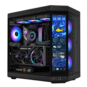 RTX 5090 Gaming PC – Ryzen 9 9950X3D2 – HYTE Y70 Touch Black