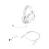 HyperX Cloud III S Wireless Bluetooth Gaming Headset with 53mm Angled Drivers, Up to 200 Hours Battery, White - AX Store