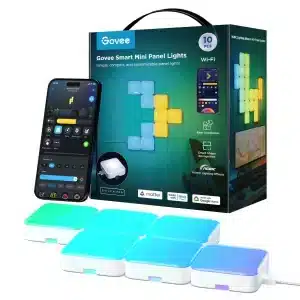 Govee Smart Mini Panel Lights H8069 – 10 Pack RGB Wall Panels - AX Store Kuwait
