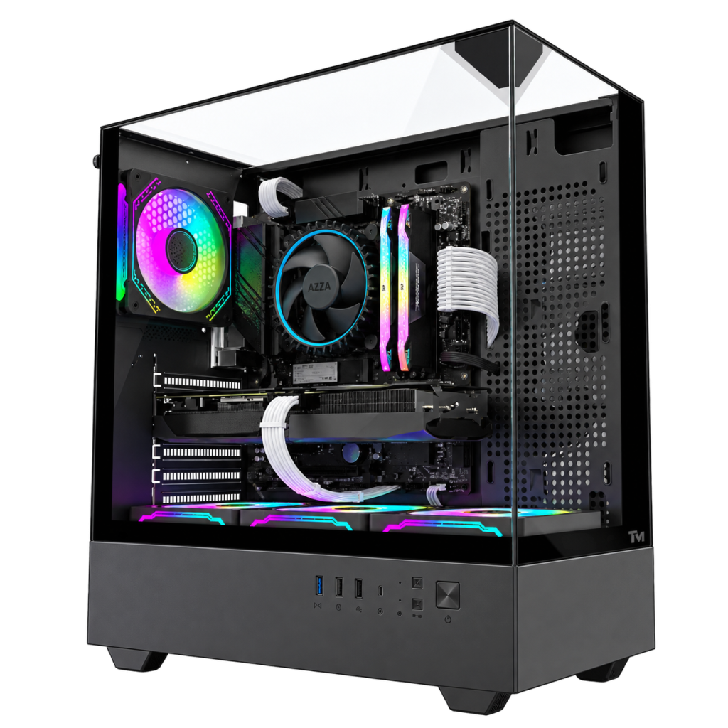 RTX 5070 Gaming PC – Ultra 5 250K – Twisted Minds Fury Black