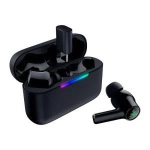 Razer Hammerhead V3 HyperSpeed Wireless Gaming Earbuds with multi-platform support, ANC, and black design at AX Store