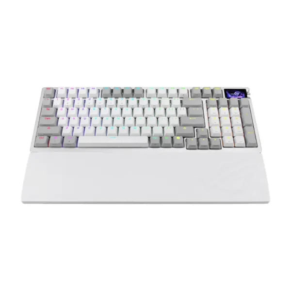 ASUS ROG Azoth 96 HE Wireless Gaming Keyboard – White - AX Store Kuwait - 6