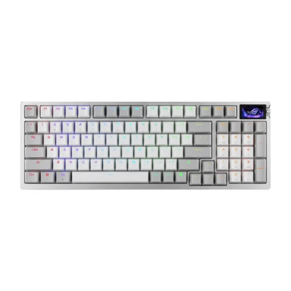 ASUS ROG Azoth 96 HE Wireless Gaming Keyboard – White - AX Store Kuwait - 3