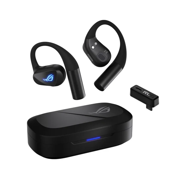 ASUS ROG Cetra Open Wireless Gaming Earbuds – Bluetooth 6.0 + 2.4GHz SpeedNova - AX Store Kuwait - 3