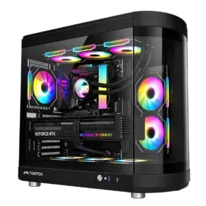 RTX 5070 Ti Gaming PC – Ultra 7 270K Plus – Tortox Vidrio Black