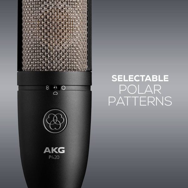 AKG P420 Multi-Pattern Large-Diaphragm Condenser Microphone – XLR - AX Store Kuwait - 8