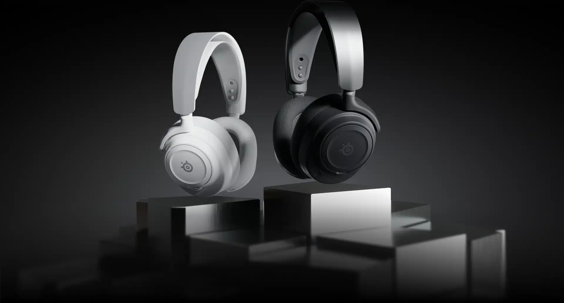 SteelSeries Arctis Nova 7 Wireless Gen 2 PC Gaming Headset in Black and White — AX Store Kuwait