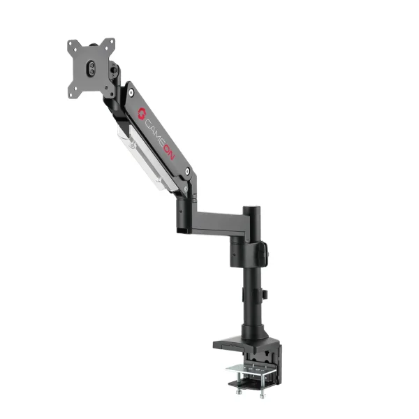 GameOn Elite Pole-Mounted Aluminum Heavy-Duty Gas Spring Single Monitor Arm (17″ – 49″) - AX Store Kuwait - 4
