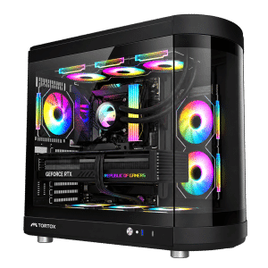 RTX 5070 Ti Gaming PC – Ultra 7 270K Plus – Tortox Vidrio Black