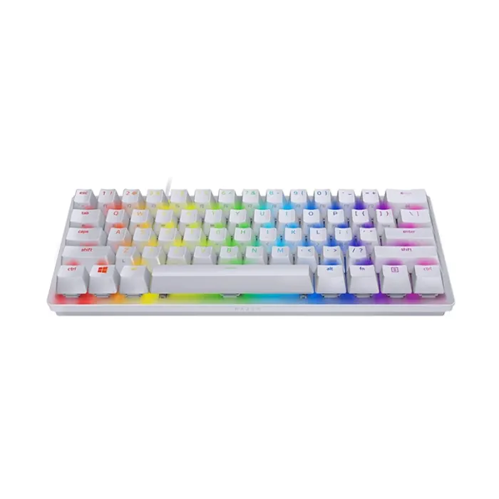 Razer Huntsman Mini Black White wired USB Type-C gaming keyboard - AX Store Kuwait