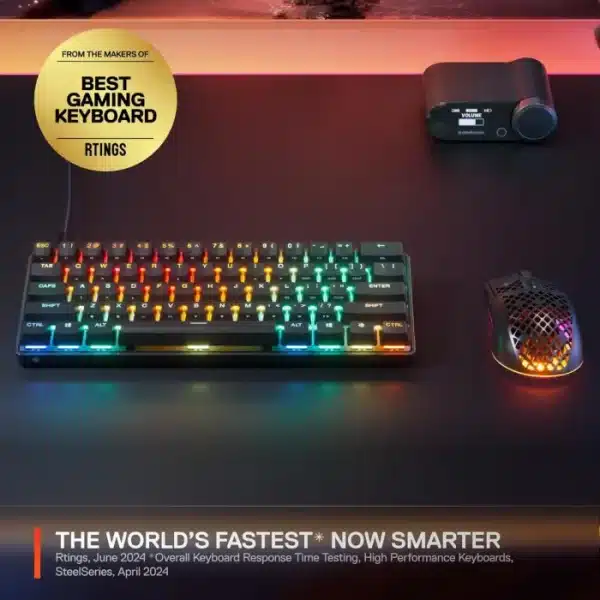 SteelSeries Apex Pro Mini Wired Gaming Keyboard – OmniPoint 3.0 - AX Store Kuwait - 4