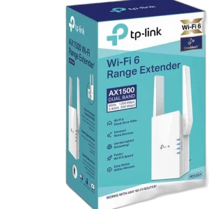 TP-Link RE505X AX1500 Dual Band Wi-Fi 6 Range Extender