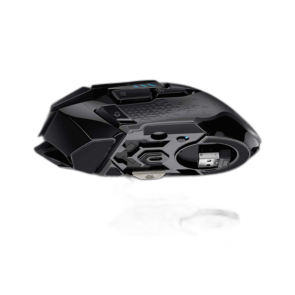 Logitech G502 LIGHTSPEED weight compartment