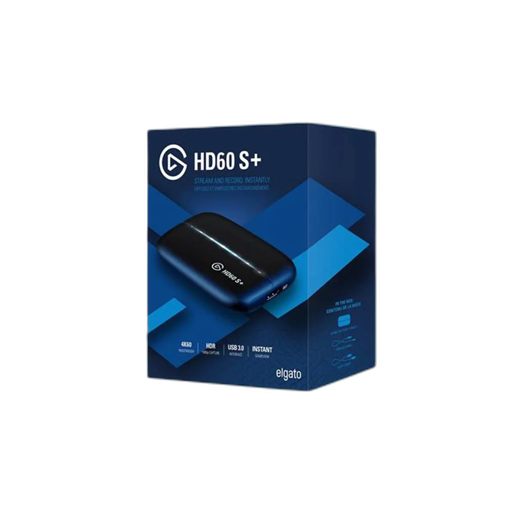 Elgato HD60 S+ retail packaging