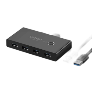 UGREEN USB 3.0 Switch, 2 In 4 Out