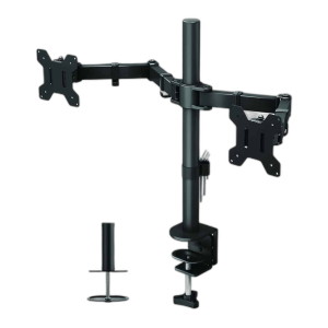BONTEC Dual Monitor Mount for 13-27 inch Monitors